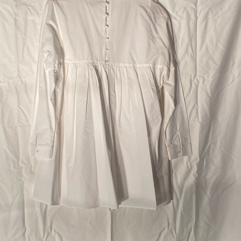 Zara cotton long sleeve Dress